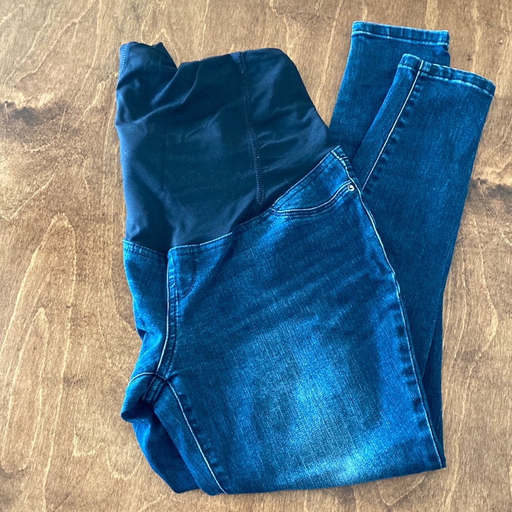 Isabel Maternity Jeggings dark